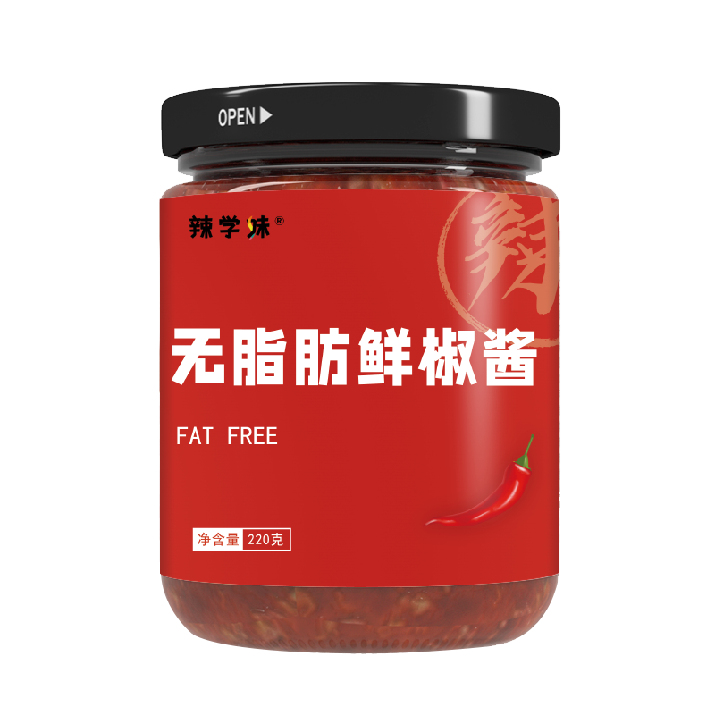合创-0脂辣椒酱